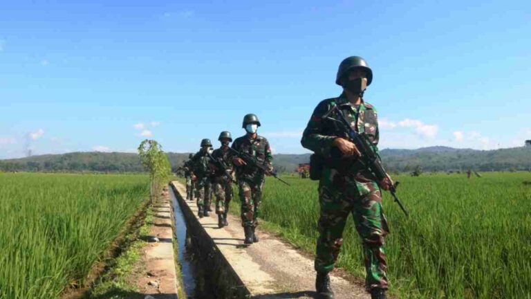 Hanmars Prajurit Raider Kostrad Banjar Tempuh Perjalanan Km