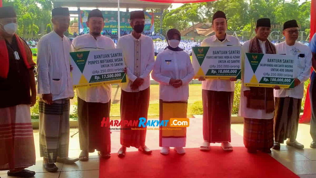 Hsn Baznas Kota Banjar Gelontorkan Beasiswa Rp Juta Untuk Santri