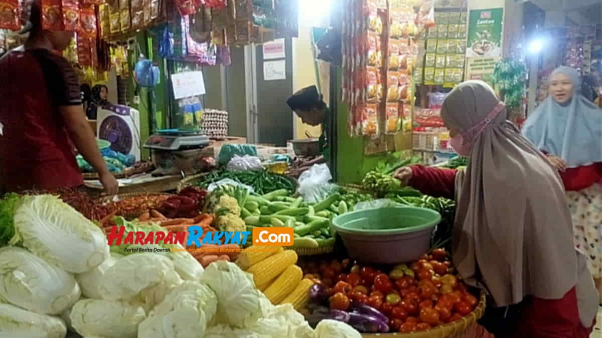 Awal Pekan Sejumlah Kebutuhan Pokok Di Pasar Banjar Merangkak Naik