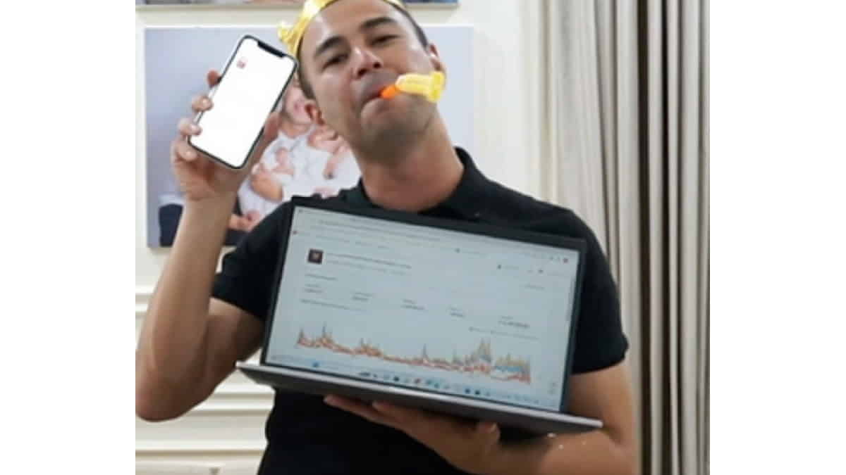 Raffi Ahmad Pecahkan Rekor Shopee Live Raih Omzet Fantastis