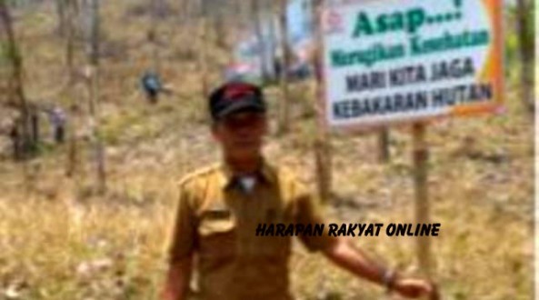 pemasangan rambu-rambu rawan kebakaran hutan yang dilakukan KBKPH banjar yang sering terjadi kebakaran hutan