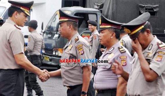 61 Anggota Polres Banjar Mendapat Kenaikan Pangkat