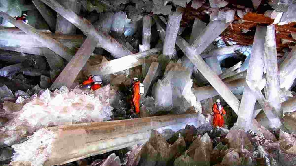 Cave of The Crystals, Mexico. Photo : Net/Ist.