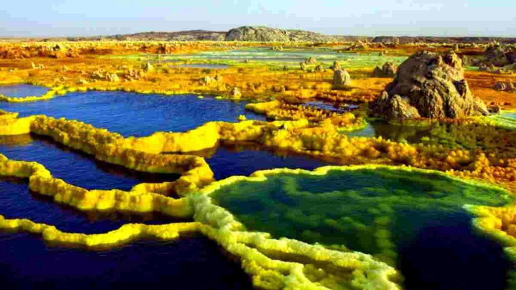 Dallol Valcano, Ethiopia. Photo : Net/Ist.