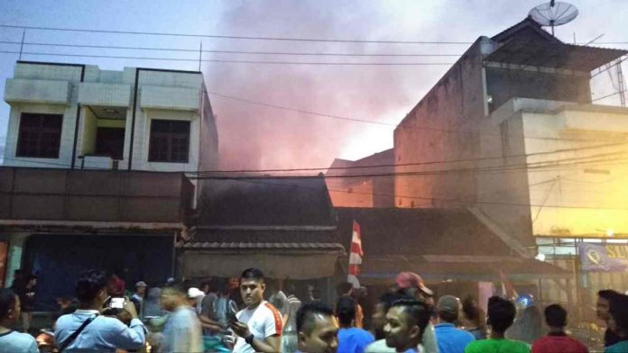 Kebakaran di Banjarsari Ciamis