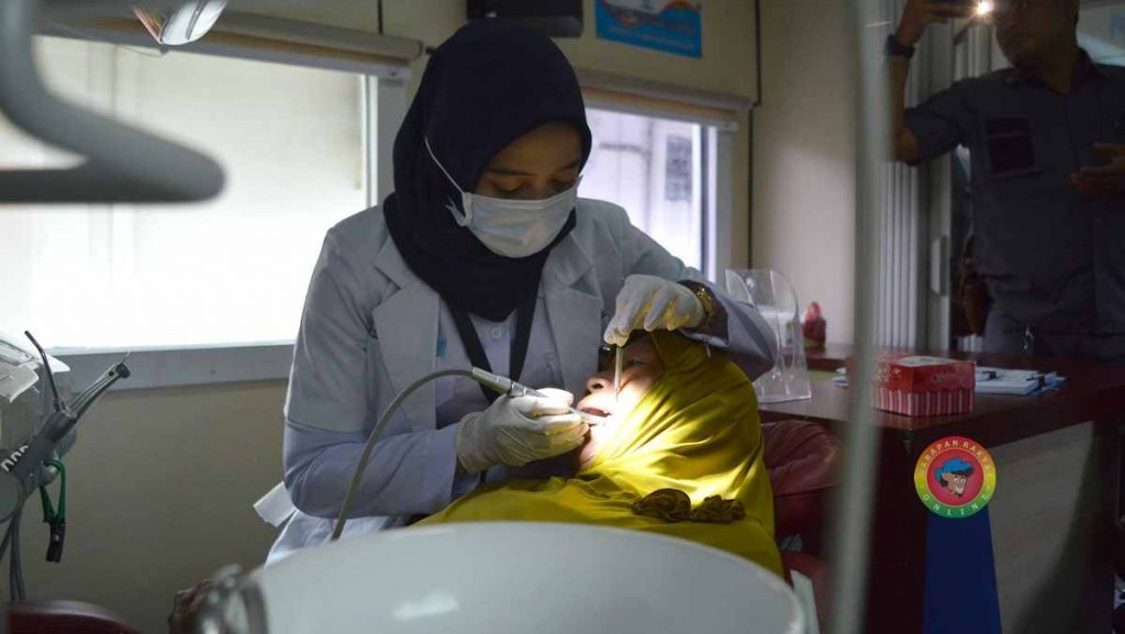 Rail Clinic di Stasiun Karang Pucung