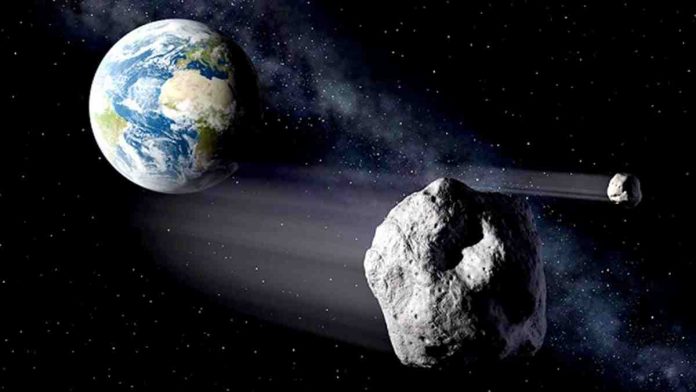 Ilustrasi Asteroid 2006 QV89