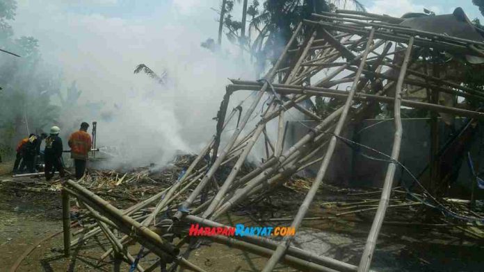 Kebakaran di Kota Banjar