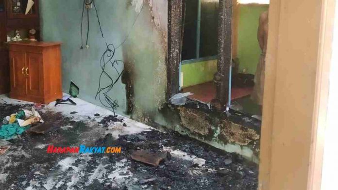 Kebakaran rumah di Kota Banjar