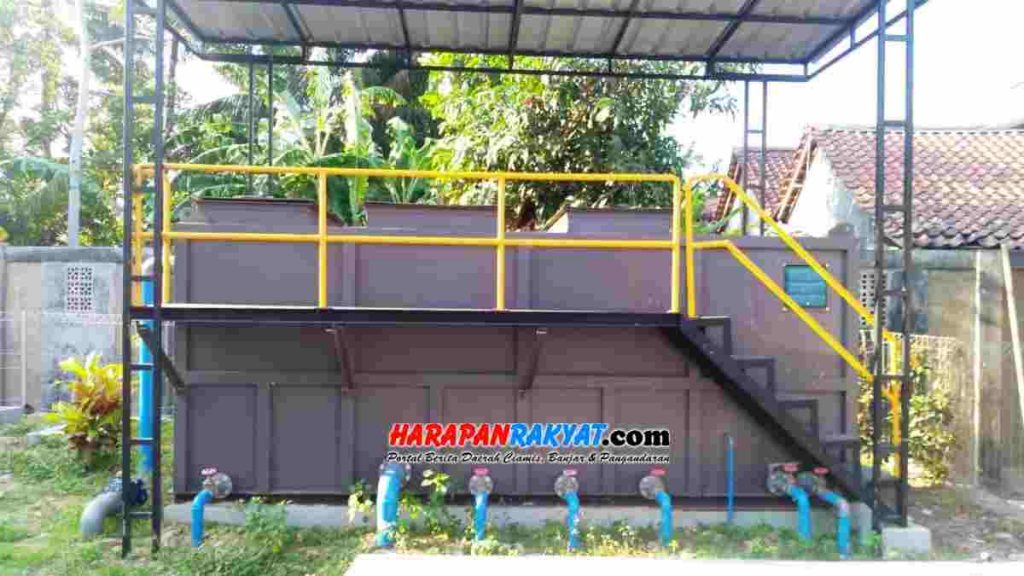 Bangunan IPAL (Instalasi Pengolahan Air Limbah) di Rumah Sakit Pratama Langensari, Kota Banjar. Photo : Sugeng Pangestu/HR. 