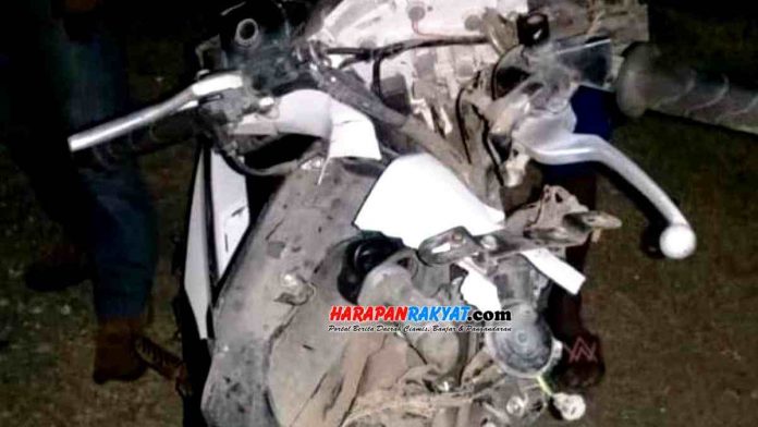 Tabrakan Dua Sepeda Motor di Pangandaran, Pengendaranya Alami Luka Parah