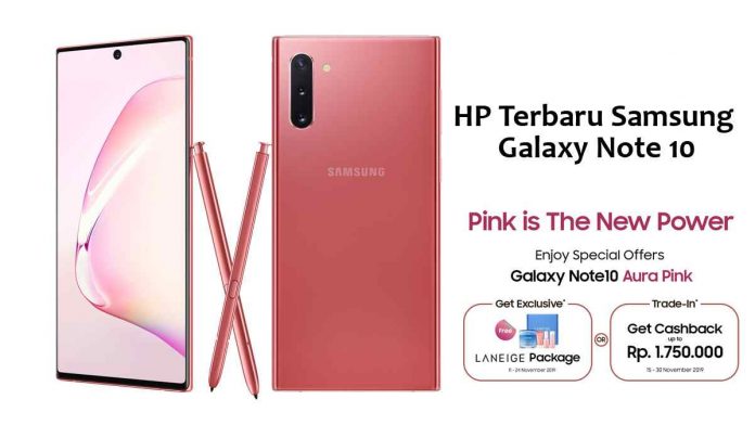 HP Terbaru Samsung Galaxy Note 10