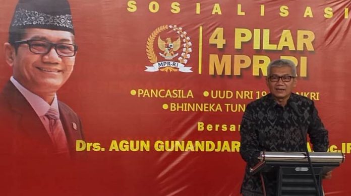 Agun Bahas Pentingnya Empat Pilar Bagi Kaum Millenial