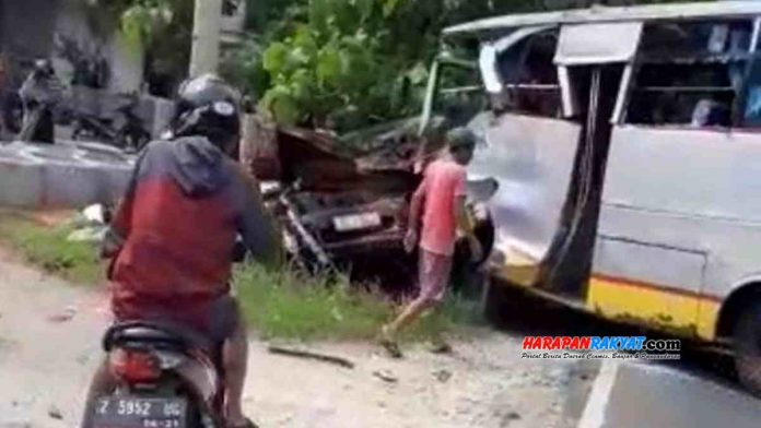Kecelakaan Bus Sony di Pangandaran
