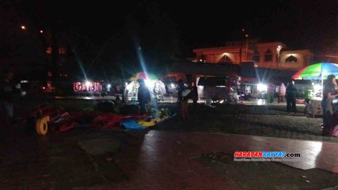 Suasana Alun-alun Langensari Kota Banjar