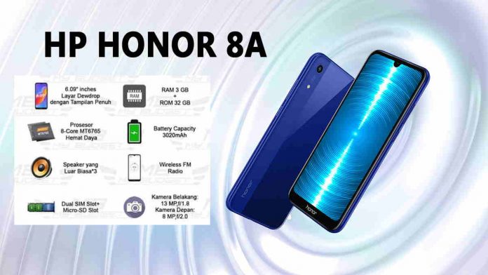 HP Honor 8A