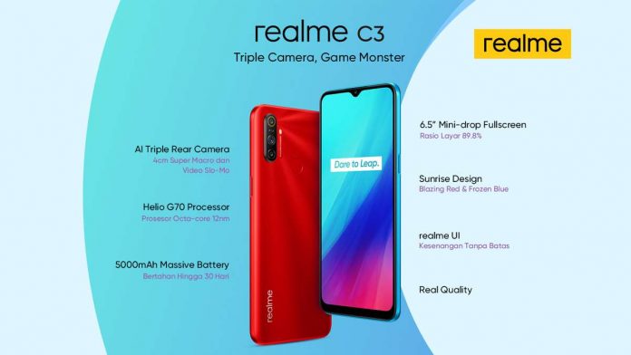 Smartphone realme c3