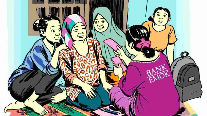 Akhir-akhir ini warga Kota Banjar, Jawa Barat, mulai resah dan kesal dengan keberadaan “bank emok” yang acapkali menjerat warga dalam kubangan rentenir.