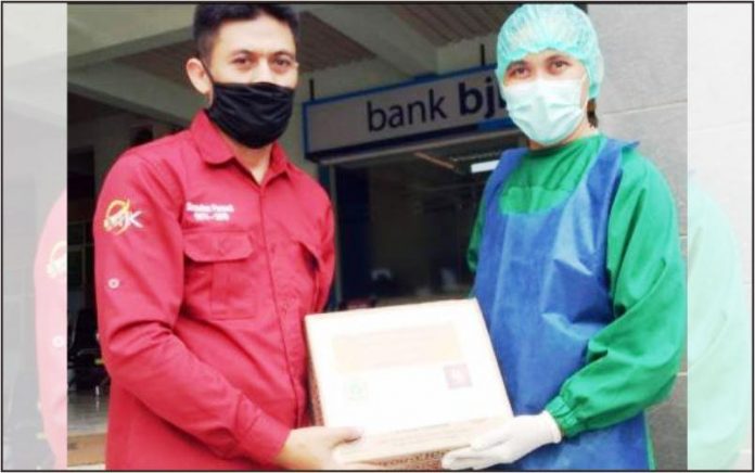 DPD PPNI Ciamis Berikan Minuman Suplemen Vitamin C