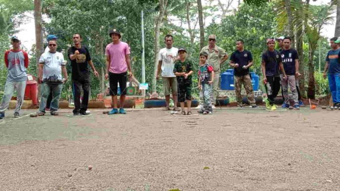 Wisata Sayang Kaak Ciamis Dilengkapi Lapang Olahraga Petanque