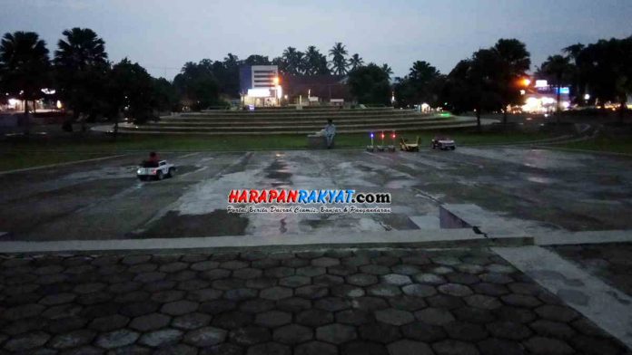 lampu penerangan taman mati