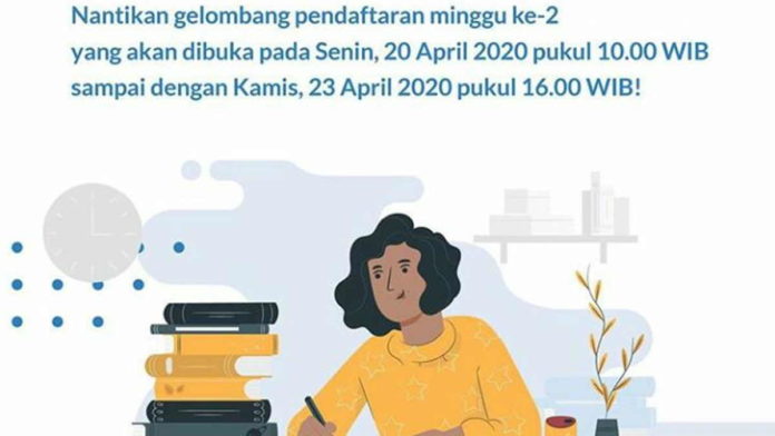 Pendaftaran Kartu Pra Kerja Gelombang ke 2 Dibuka 20 April, Begini Cara Daftarnya