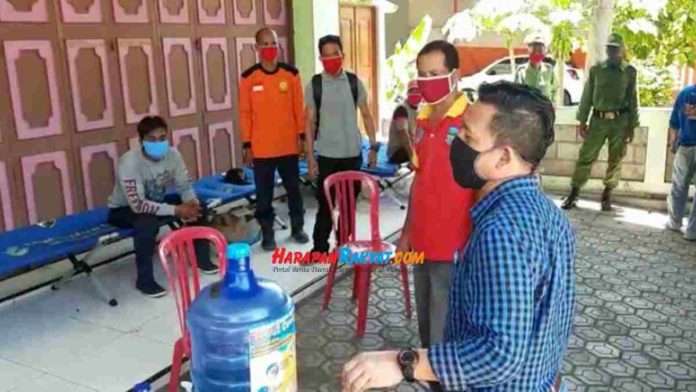 posko isolasi mandiri di pangandaran