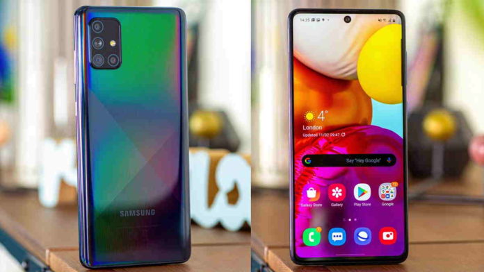 Spesifikasi HP Samsung Galaxy A71 5G