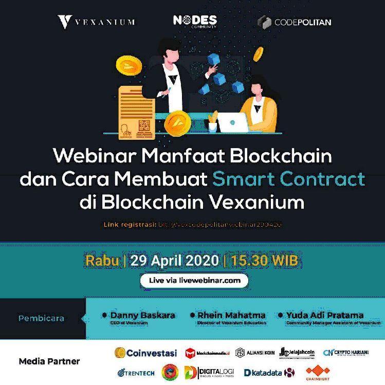 Membuat Smart Contract di Blockchain Vexanium