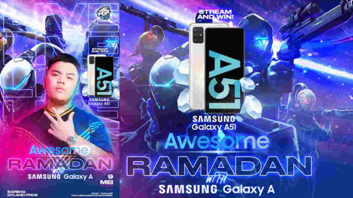 Main Free Fire HP Samsung Galaxy A51