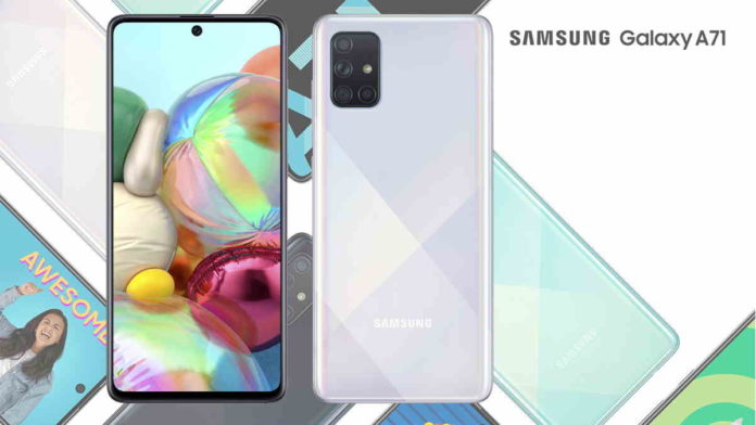 Gunakan HP Samsung Galaxy A71