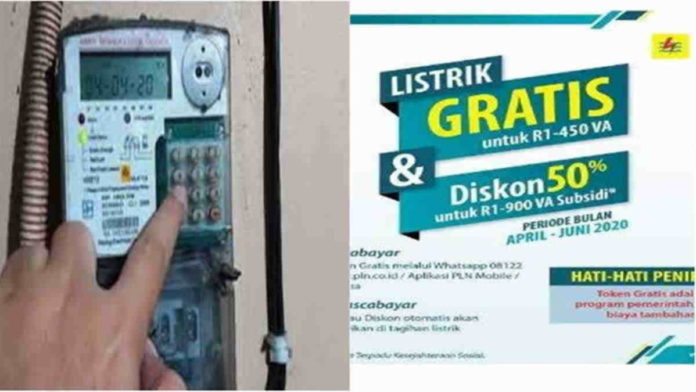 Kabar Gembira, Listrik Gratis PLN Sampai September, Login www.pln.co.id atau Whatsapp 08122-123-123