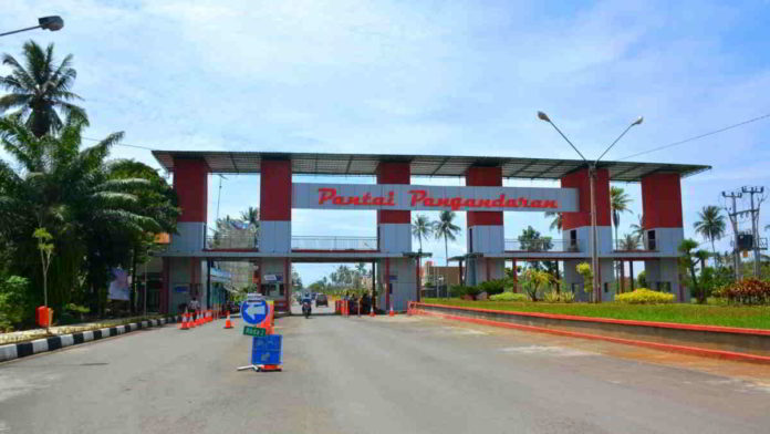 Obyek wisata di Pangandaran, telah dibuka kembali. Foto: Humas Pemkab Pangandaran.