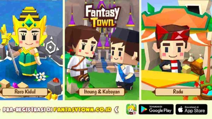 Game Fantasy Town Hadirkan Karakter Lokal Roro Kidul Dan Garuda