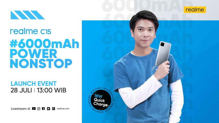 HP Realme C15, Hadir dengan Baterai Besar 6000 mAh | MENUU.ID