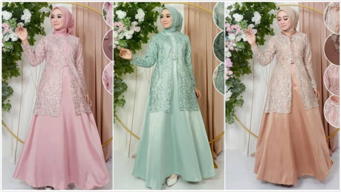 Baju Gamis Brokat Terbaru