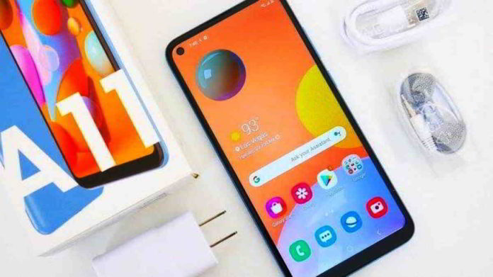 Daya tarik HP Samsung Galaxy A11. Foto: Net/Ist.