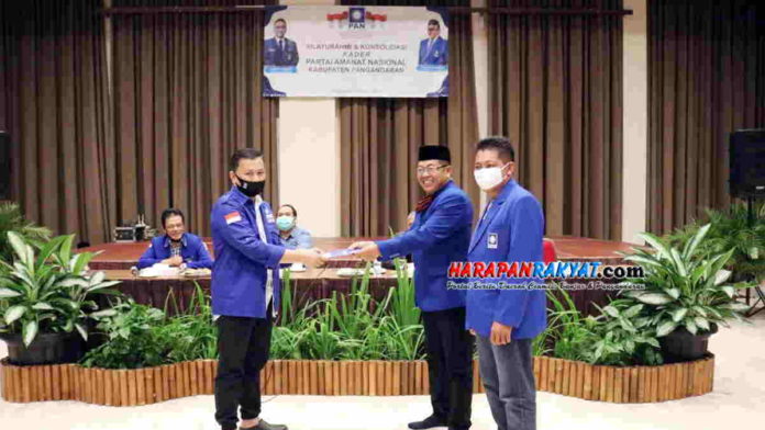 Pasangan Juara Dapat Dukungan dari PAN pada Pilkada Pangandaran