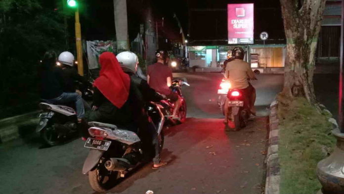 Bahayakan Pengendara, Trafffick Light Perempatan RCA Banjar Error