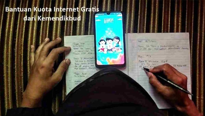 Bantuan Kuota Internet Gratis dari Kemendikbud