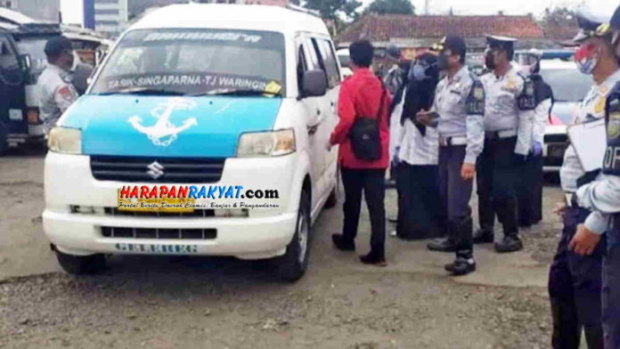 Dishub Tasikmalaya Gelar Sosialisasi Protokol Kesehatan di Terminal