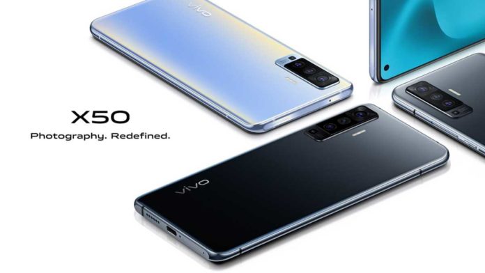 Ilustrasi harga HP Vivo X50