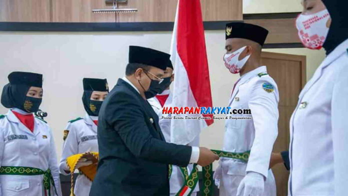 Upacara HUT RI Ke-75 di Kota Tasikmalaya
