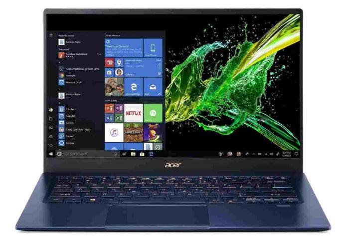 Acer Swift 5 Dengan Layar Sentuh Mampu Jalankan Banyak Aplikasi