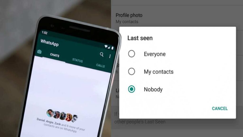 Menghilangkan Status Online di WhatsApp