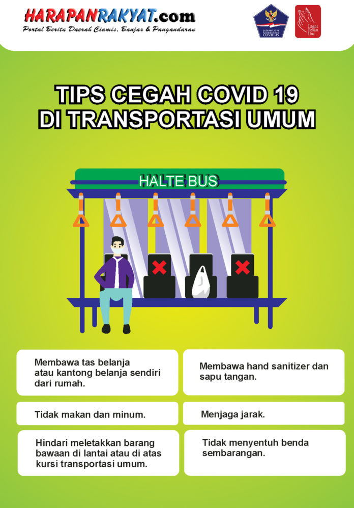 Tips Cegah Covid-19 di Transportasi Umum