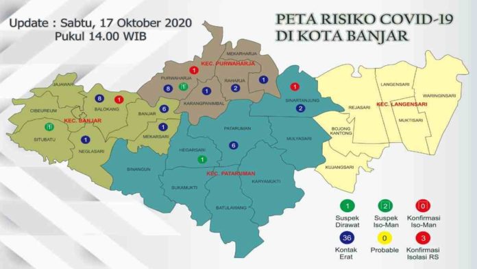 Corona Kota Banjar 17 Oktober