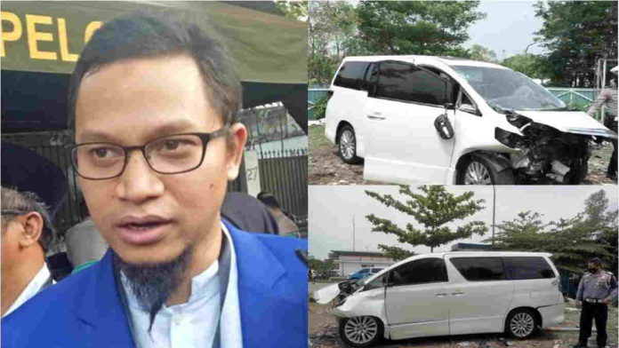 Hanafi Rais Kecelakaan di Tol Cipali, Alphardnya Terpental dan Ringsek