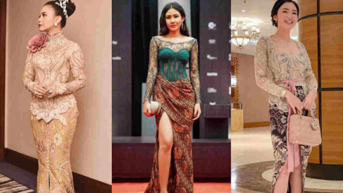 Model Kerah Kebaya Modern, Sesuaikan Bentuk Tubuh Anda