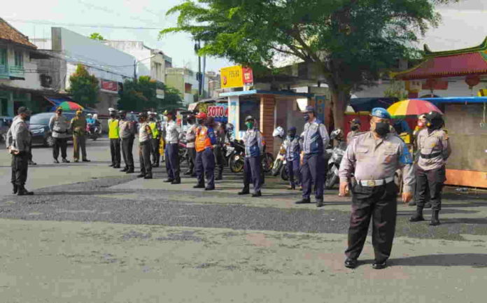 Operasi Yustisi Digelar di Sekitaran Klenteng dan Pasar Banjar